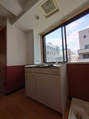 キッチン　筑波ハイム　※同タイプの別部屋写真です