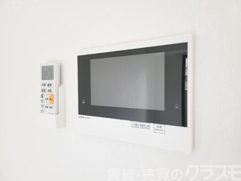 セキュリティ　来訪者が確認できるモニターホン♪
