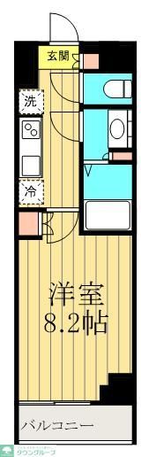 S-RESIDENCE浅草の間取り写真