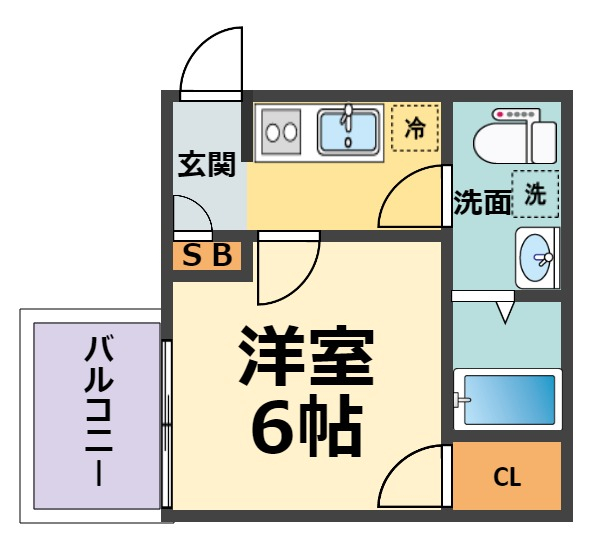machis‐coco甲子園の間取り写真