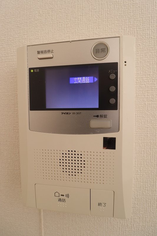 セキュリティ　退去予定のため別部屋写真使用