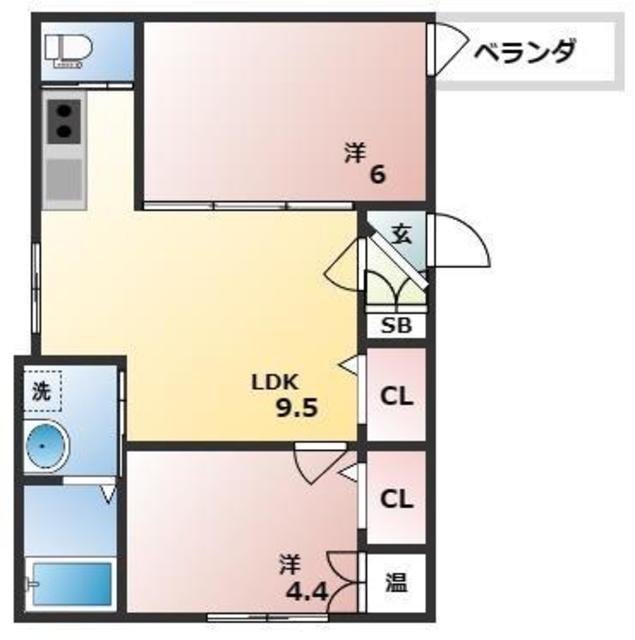 GRANDIR石津川の間取り写真