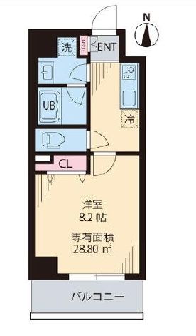 レコルトヴィル高円寺の間取り写真