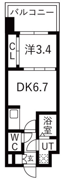 D.Clarest長田駅前の間取り写真