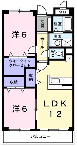 コントレイルの間取り写真