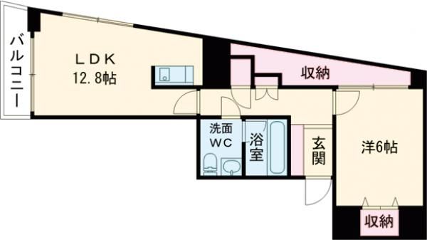 アーバンフラッツ町田の間取り写真