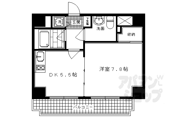 和泉ハイツの間取り写真
