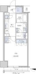 パークアクシス名駅南グランデの間取り写真