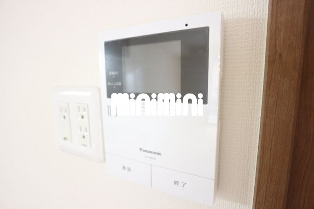 セキュリティ　モニター付きインターホンです