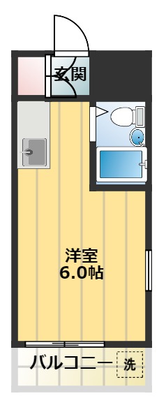 バロール中十条の間取り写真