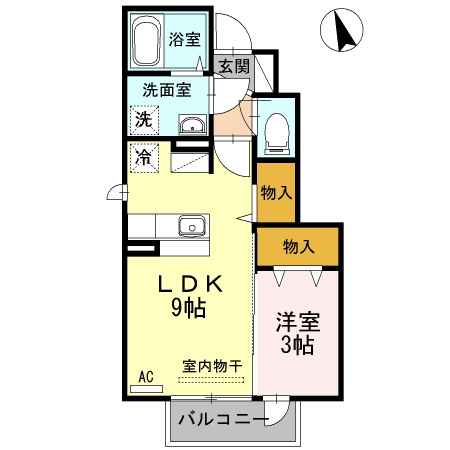 オリビエスルプリューメの間取り