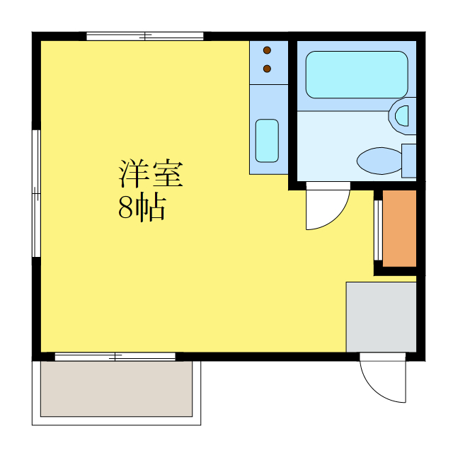 セルシオン南蔵本の間取り