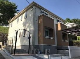 建物外観　駅に近く静かな環境