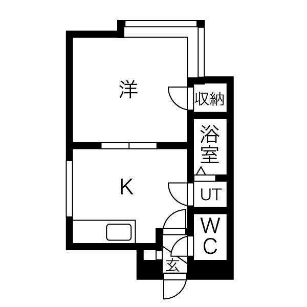 ルミエールアライIの間取り