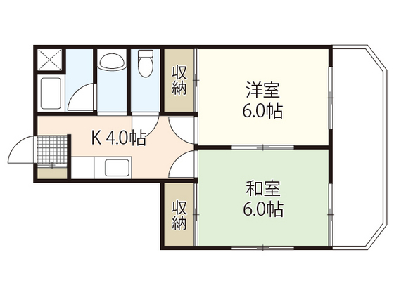 メゾン中山の間取り