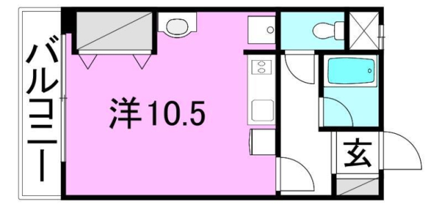 グランシェル11の間取り