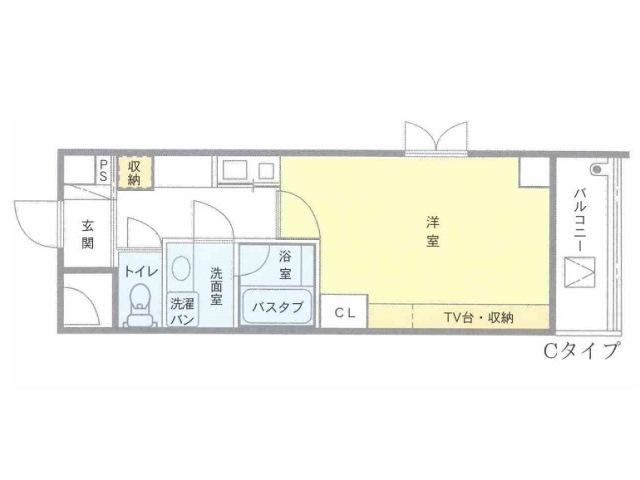 【神戸市東灘区御影石町のマンションの間取り】