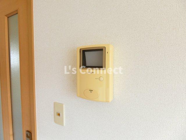 セキュリティ　突然の来客時もＴＶモニターホンでしっかり確認。