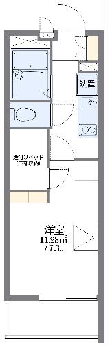 レオパレス庄内の間取り