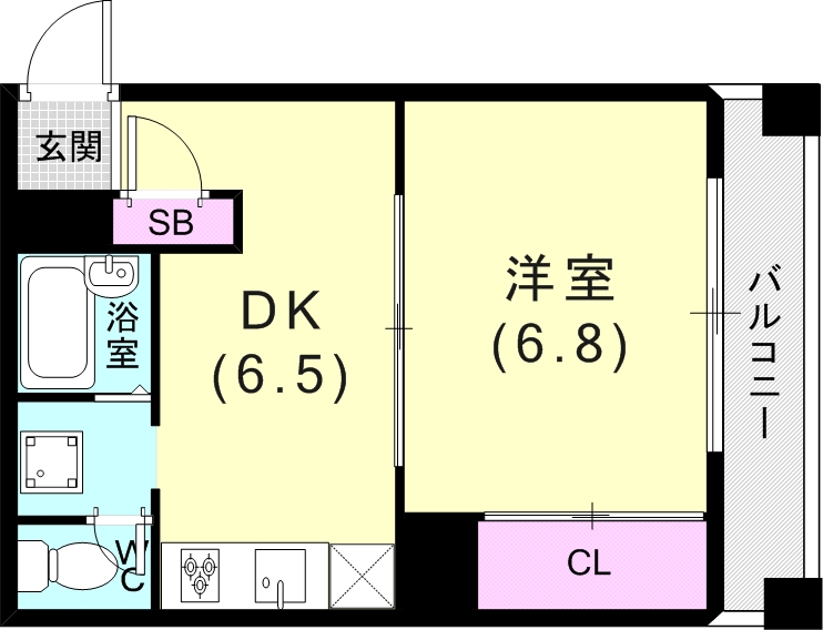 オータスビレッジの間取り