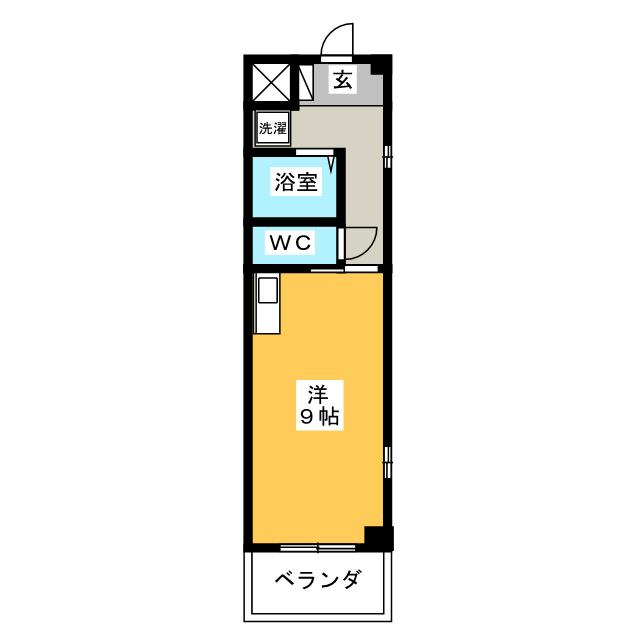 プランドールいりなかの間取り