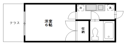 リバレッジ東小金井の間取り