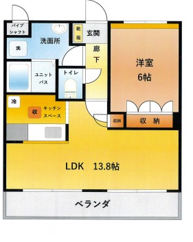 ウインドシティIIの間取り