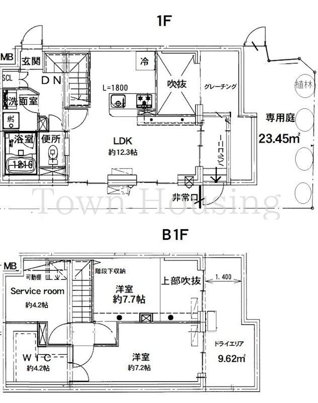 渋谷区神宮前のマンションの間取り