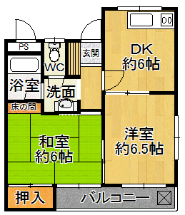 プランドールミウラの間取り