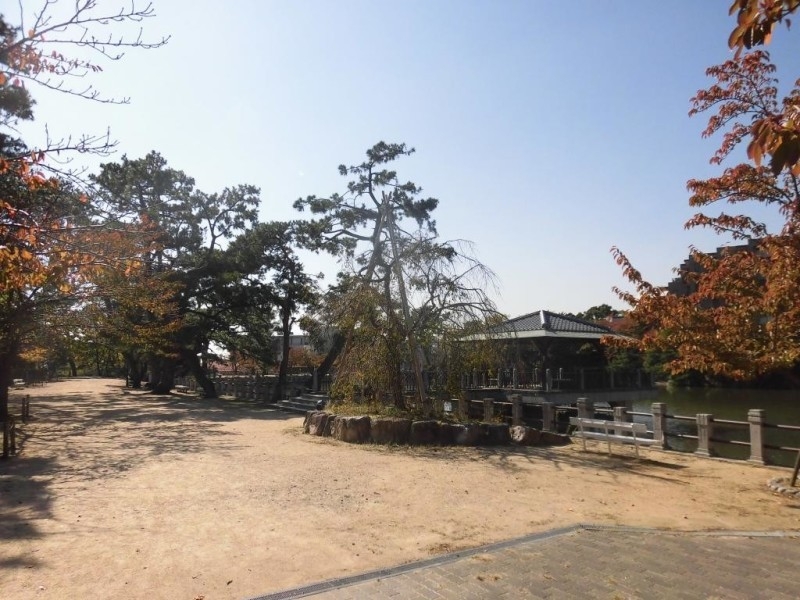 【マンション住吉川の公園】