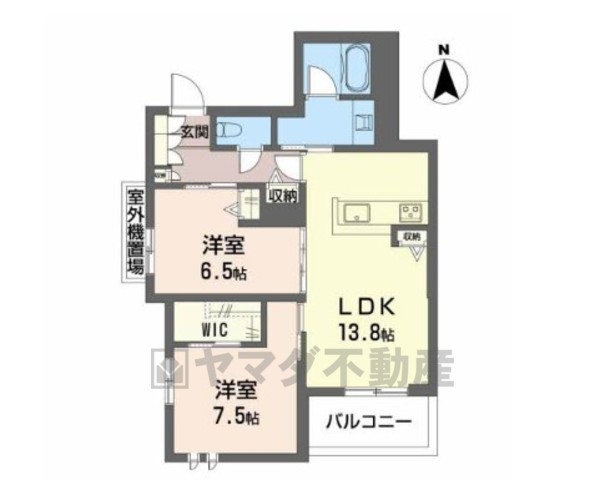 Chant des Oiseaux 2の間取り