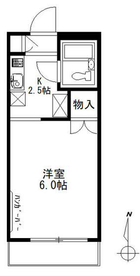 メゾン東中野の間取り