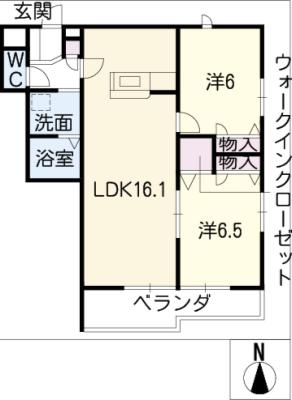 セイント原の間取り