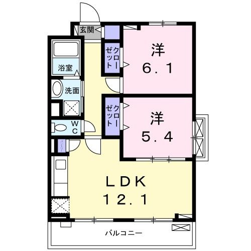 Ｓ・Ｂｒｉｓａの間取り