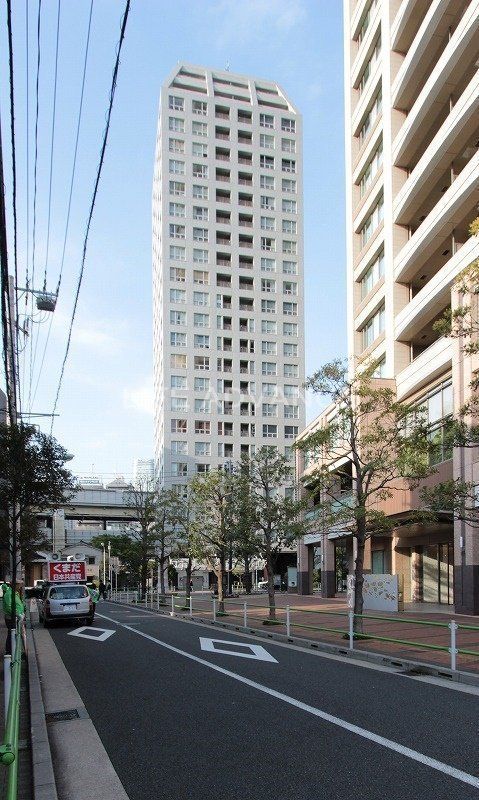 レジディアタワー麻布十番の建物外観