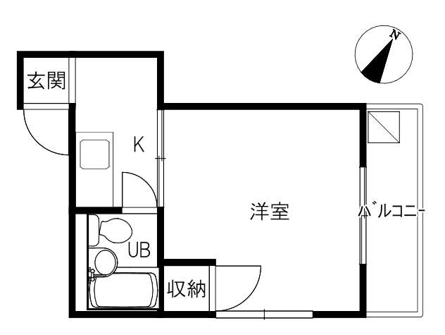 メゾン田井の間取り