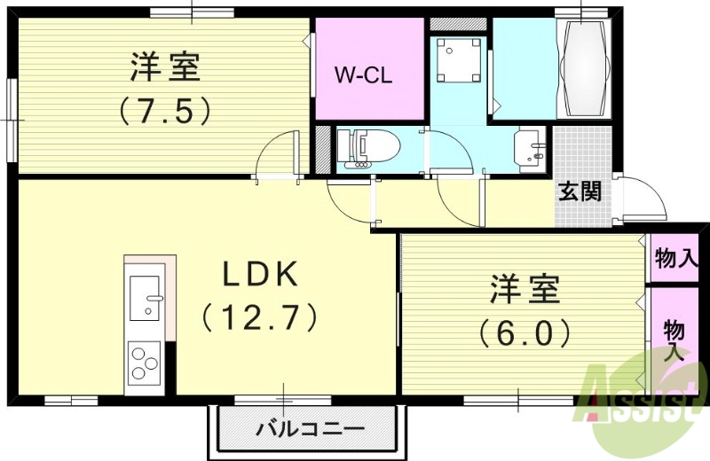 ブリックガーデンの間取り