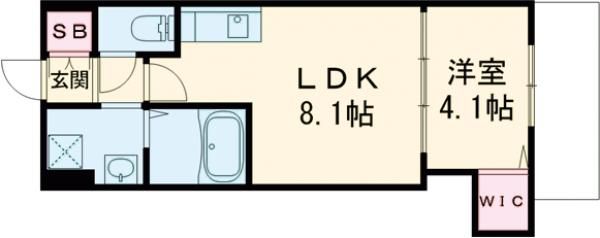 仮称　宇品海岸２丁目ビルの間取り