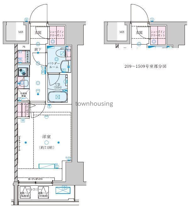 GENOVIA金町の間取り