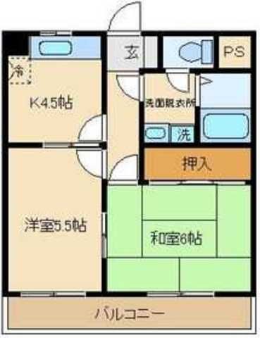 戸田市笹目のマンションの間取り