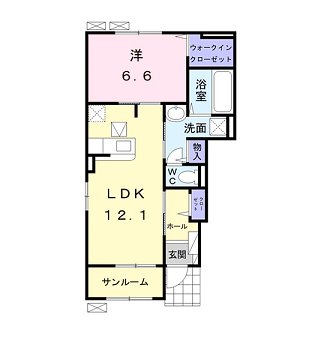 クラール東村I_間取り_0