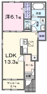 浦島荘の間取り