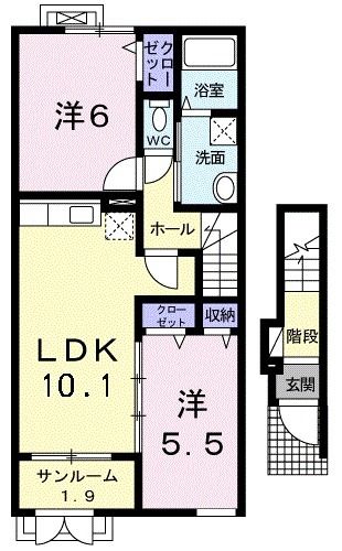 【ジオ　グランドの間取り】