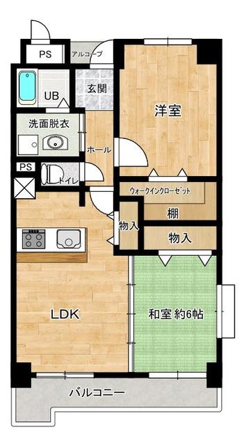 モルティ三田村の間取り