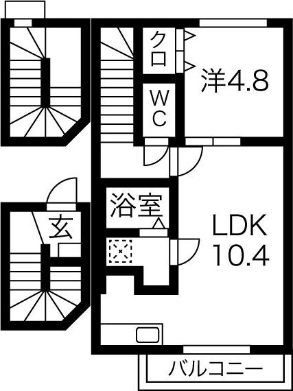 SUUMO】盛岡市向中野字細谷地【RIV(アールフォー) A棟】築2年／岩手県盛岡市向中野字細谷地／仙北町駅の賃貸・部屋探し情報（100404633100）  | 賃貸マンション・賃貸アパート