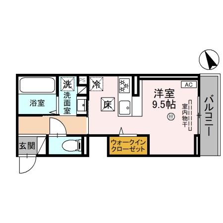 D-PLACE神田町の間取り