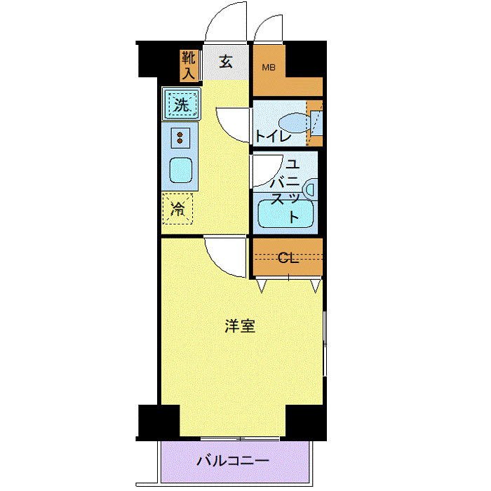 サンテミリオン恵比寿の間取り