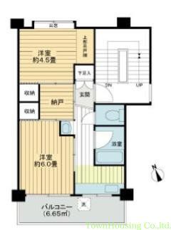 品川区大井のマンションの間取り