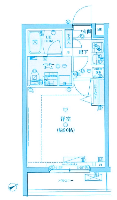 GENOVIA墨田八広skygardenの間取り