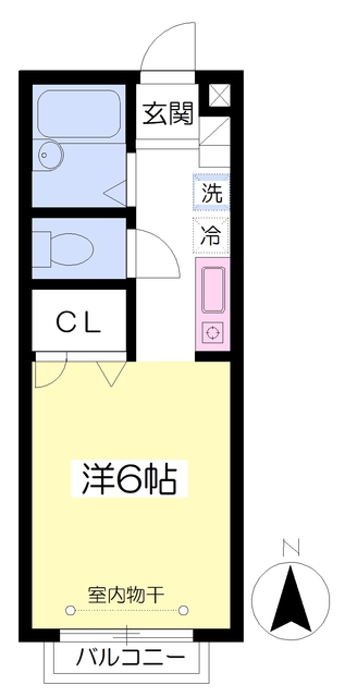 アザール碑文谷の間取り